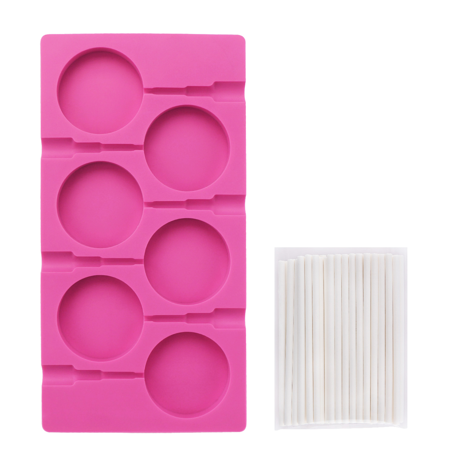 6 Cavity Silicone Molds for Soap Making DIY Handmade Soap Mold