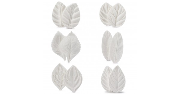 Leaf Mold, Beasea 4pcs Leaf Fondant Mold Leaves Mold Silicone Rose Polymer  Clay Molds Maple Pattern Mold Candy Chocolate Cake Decorating Molds for  Sugar Craft 